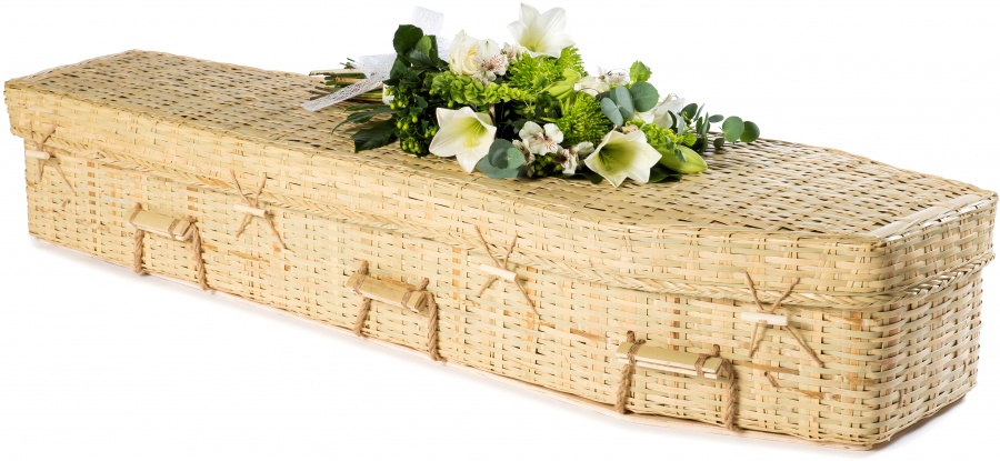 Bamboo Traditional Coffin